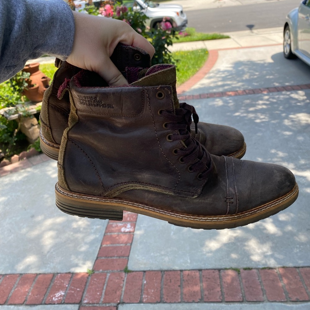 Men's Black Leather Shoes